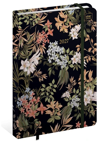 Interdruk Kalendarz książkowy B6 192 Metallic Bloom