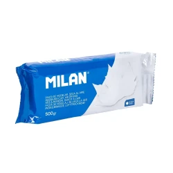 Milan Glina naturalna do modelowania, AIR-DRY 500 g biała 