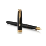 Pióro Wieczne Parker Son Royal Black Lacquer Gt (Stalówka Ze Stali)
