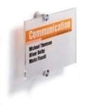 Durable Tabliczka Informacyjna Crystal Sign Rozmiar 297x420mm
