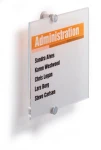 Durable Tabliczka Informacyjna Crystal Sign Rozmiar 210x210mm