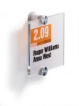Durable Tabliczka Informacyjna Crystal Sign Rozmiar 105x105mm 482019