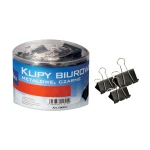 Tetis Klipsy Biurowe 32 Mm  Klipy Gk001-D 24 Sztuk