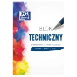 Blok techniczny Oxford A4 250g biały 400093199