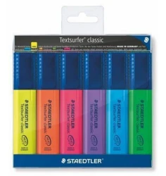 Zakreślacz Textsurfer Classic 6 Kolorów Staedtler 4007817321041