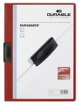 Durable Skoroszyt Zaciskowy A4 Duraquick 20 Czerwony 227003