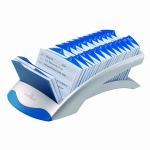 Durable Wizytownik Na Biurko Telindex Desk Na 500 Kart Srebrny 241223