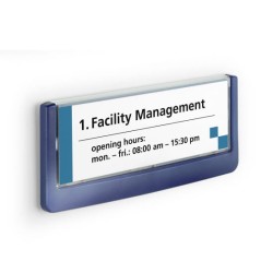 Durable Tabliczka Przydrzwiowa Click Sign 149x52 5 Mm