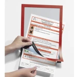 Durable Ramka Informacyjna Duraframe 10 Sztuk - Kolor Czerwony