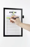 Durable Ramka Informacyjna Duraframe Note - 1 Sztuka - Kolor Czarny