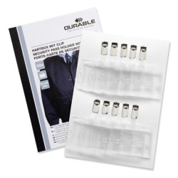 Durable Etui Do Kart Identyfikacyjnych Z Klipem 54 X 85 869819