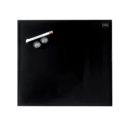 Tabliczka Szklana Suchościeralna Nobo Diamond 30 Cm X 30 Cm Czarna