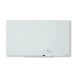 Tablica Szklana Suchościeralna Magyczna Nobo Diamond 67,7 X 38,1 Cm Biała