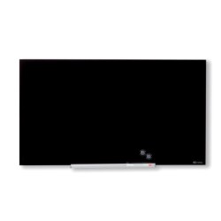 Tablica Szklana Suchościeralna Magyczna Nobo Diamond 126 X 71,1 Cm Czarna