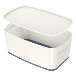 Pojemnik Mały Leitz Mybox Z Pokrywą Biały