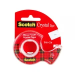 3M TAŚMA SCOTCH 600 CRYSTAL CLEAR 19MMX7,5M Z PODAJNIKIEM 3M