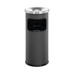 Durable Kosz Na Śmieci Okrągły Metalowy Z Popielnicą Safe 17 L 333258