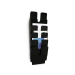 Durable Zestaw 6 pojemników na dokumenty A4 Flexiplus Czarny 1700008061