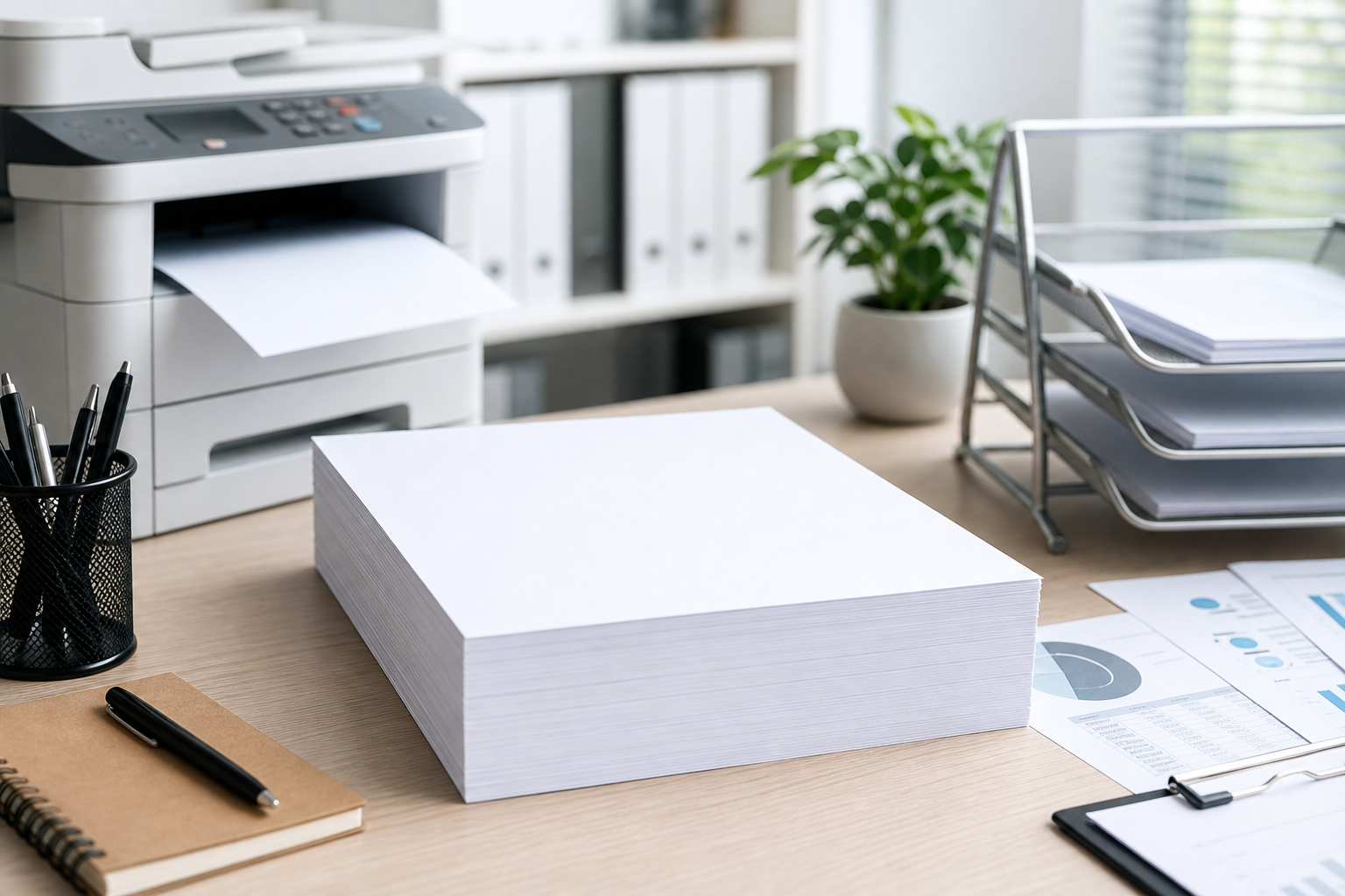 Papier biurowy i kancelaryjny – jaki papier wybrać do dokumentów?