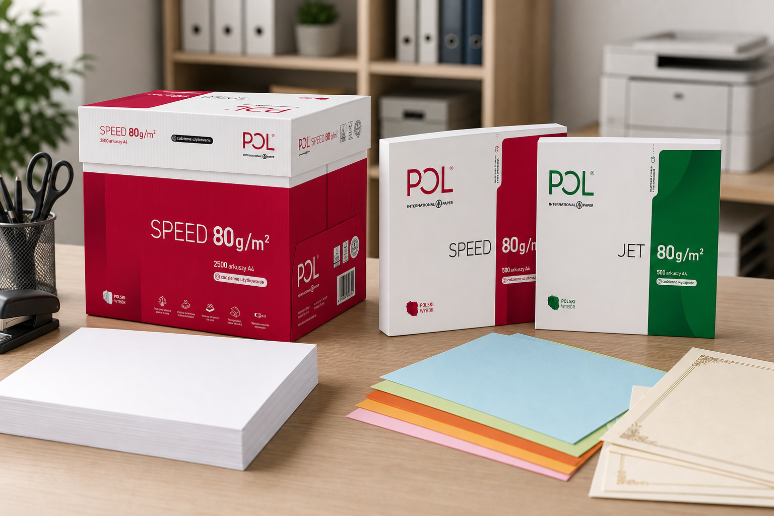 Papier Polspeed, Poljet i Pollux – porównanie popularnych marek